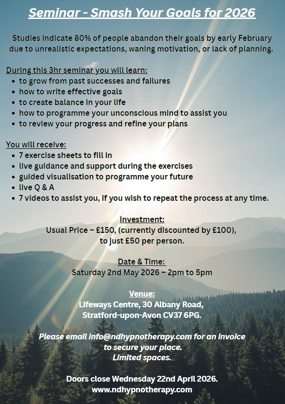 Smash Your Goals for 2026 Seminar